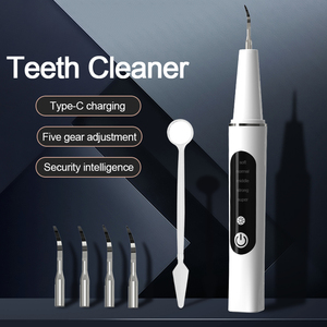 XBH nuovo pulitore denti 800mAh 5 modalità sbiancamento dei denti a ultrasuoni kit di lavaggio dei denti per il calcolo del tartaro rimuovere Scaler dentale per animali domestici - Product Image 2