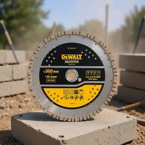 Disco de diamante industrial de 300 mm con segmentos de carburo y eje de 25,4 mm para corte de hormigón y mampostería - Product Image 3