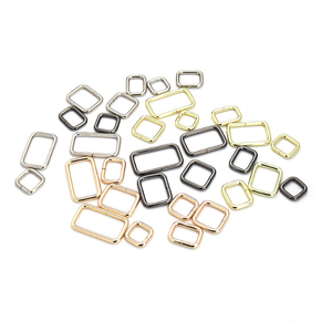 13/16/20/25/32/38mm chất lượng cao hợp kim Túi dây đeo kết nối <span class=keywords><strong>Clasp</strong></span> hành lý túi xách Phụ Kiện phần cứng vuông vòng khóa - Product Image 1