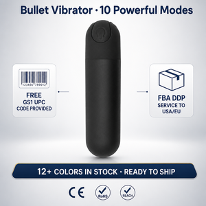 Vibrateur portable à balles, 100% étanche, stimulateur clitoridien pour femmes, expédition discrète, directement de l'usine - Product Image 1