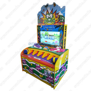 หยอดเหรียญสําหรับเด็กอาเขต <span class=keywords><strong>Wani</strong></span> <span class=keywords><strong>Wani</strong></span> จระเข้ตกใจค้อนตีเครื่องเกมเครื่องเกมกระทบสําหรับเด็ก - Product Image 4