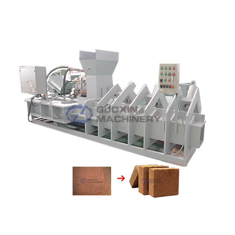 GUOXIN Coconut Peat Block Press Machine