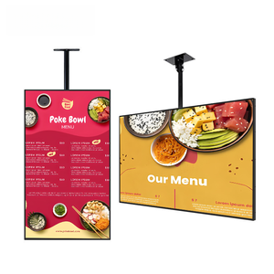 55 inch Trần TREO LCD màn hình quảng cáo kỹ thuật số Bảng <span class=keywords><strong>menu</strong></span> Cửa Sổ Biển hiển thị cho nhà hàng thức ăn nhanh - Product Image 1