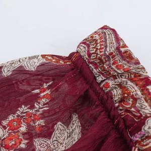 TAOP&ZA 2025 Primavera Nuovo Abito Lungo alla <span class=keywords><strong>Moda</strong></span> con Stampa a Righe Metallizzate e Maniche Lunghe 2509162 - Product Image 5
