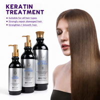 Crème lissante pour cheveux à la kératine, traitement à la kératine, protéine capillaire argentée, collagène, pour cheveux blonds, vente en gros