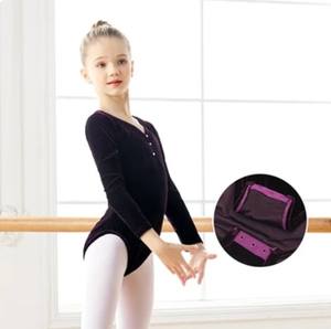 बच्चों की बैलेट लयार्ड लंबी आस्तीन नृत्य लओर्ड्स नृत्य शरीर गर्म बैले कपड़े - Product Image 6