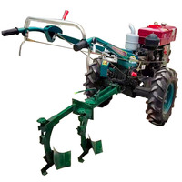 2023 fabricant chinois Diesel pousser cultivateur Hand Driven 2 Wheel ménage marche tracteur