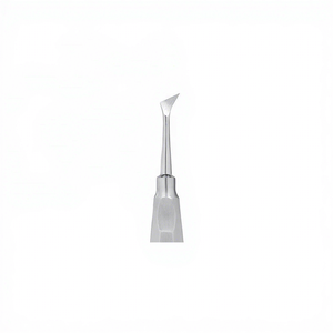 Elevador de Extracción de Raíces Dentales, Puntas de Luccionamiento Tipo Bandera (Izquierda y Derecha, Estructura Oeste-Oeste), Instrumentos de Acero Inoxidable (DEL) # 1L + DEL # 1R) - Product Image 4