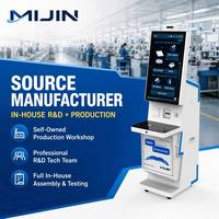 Máquina de Préstamo y Devolución de Libros RFID de 32 Pulgadas, Kiosco de Autoservicio Fácil de Usar, Sistema Inteligente de Gestión de Bibliotecas Públicas y Comunitarias con Windows