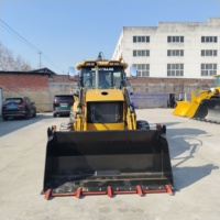 Backhoe Loader Bekas CAT 428F Kondisi Baik Penggerak 4x4 Backhoe Loader Bekas Merek Jepang Dijual