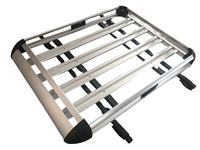 Panier à bagages de toit en alliage d'aluminium double couche universel Accessoires de voiture extérieurs pour porte-bagages de toit Wrangler pour le transport des bagages