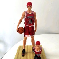 30CM Anime Figur Japanischer Comic Slam Dunk Modell PVC Anime Figur Sakuragi Hanamichi Rukawa Kaede Anime Statue