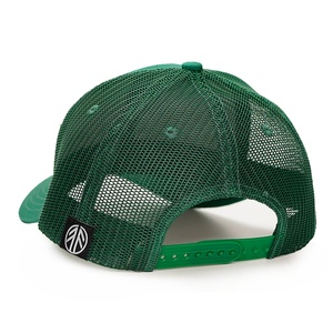 Casquettes de camionneur en coton imprimé en gros, 6 panneaux, maille, étiquette tissée, patch - Product Image 3