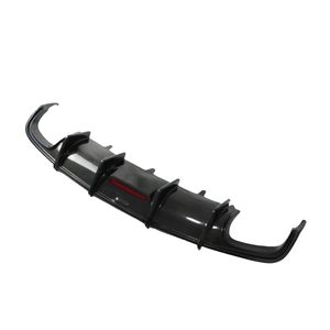 La mejor venta de coche <span class=keywords><strong>A6</strong></span> <span class=keywords><strong>S</strong></span> <span class=keywords><strong>LINE</strong></span> S6 difusor de labio de parachoques trasero de fibra de carbono con luz para <span class=keywords><strong>Audi</strong></span> <span class=keywords><strong>A6</strong></span> Sline Sedan S6 C7.5 2016 2017 2018 - Product Image 4