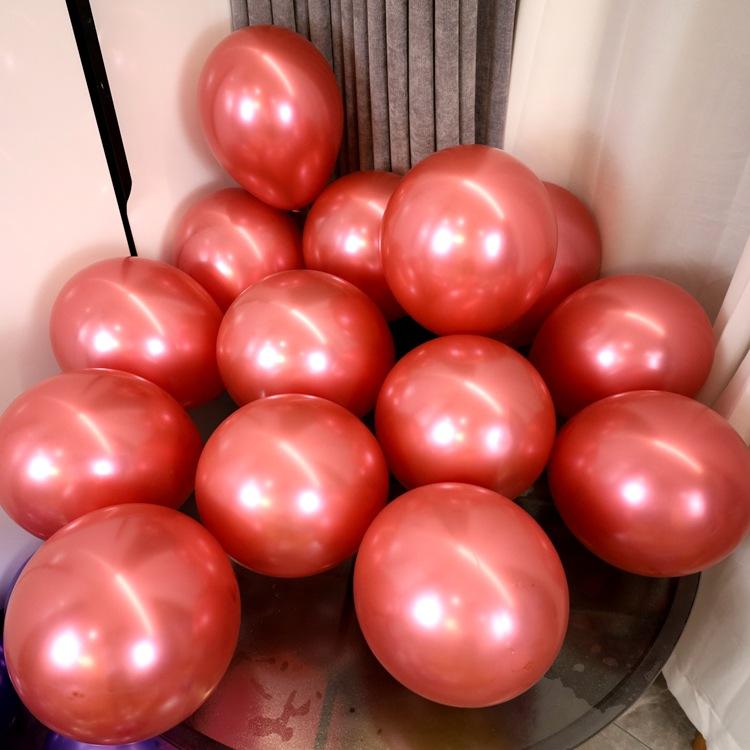 Wholesale 5 10 12 18 Inch Metallic Party Balloon Glossy Multi-color Wedding Birthday Party Decoration Latex Balloons for Party