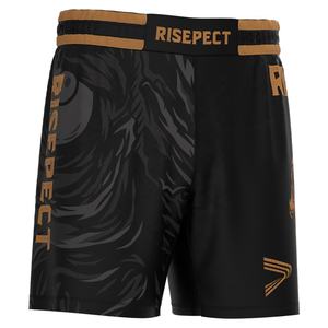 Pantalones Cortos de Boxeo Muay Thai Unisex de Talla Grande, Diseño Personalizado, Tela Elástica, Venta al Por Mayor - Product Image 4