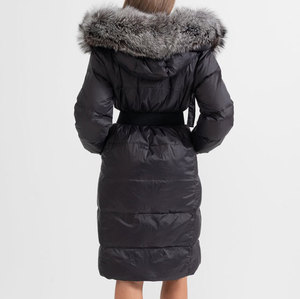 2025 Offres Spéciales dames long hiver 100% Polyester chaud manteau veste <span class=keywords><strong>doudoune</strong></span> imperméable pour femmes à capuche Parka - Product Image 2