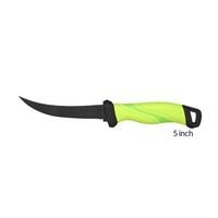 Couteaux à filet de poisson de cuisine en acier inoxydable avec couvercle pour la pêche en plein air coupe de filet désossage vente en gros