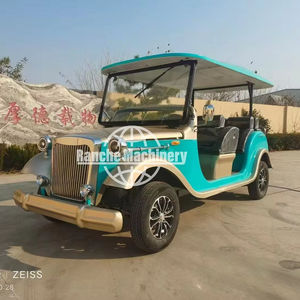 Voiture de Mariage Électrique Classique Romantique EEC, Voiturette de Golf Antique avec 4 à 17 Sièges et Vitesse Maximale de 60 km/h - Product Image 1