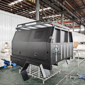 Toldo plano de ajuste personalizado resistente a la corrosión con caja para perros Bandeja Ute para todos los modelos populares Ute Cama de camión Ecocamper - Product Image 2