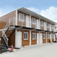 2026 Chine Kit de conteneur maritime préfabriqué modulaire portable de 20 et 40 pieds, structure en acier, pour bureau, maison ou habitation, livré en kit