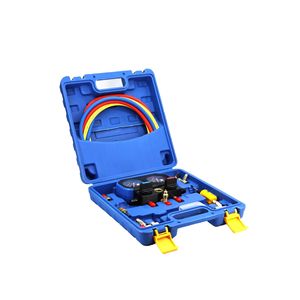 Kit de Carga de Refrigerante para Automóvil con Manómetros Dobles para Reparación de Aire Acondicionado R134a - Product Image 2