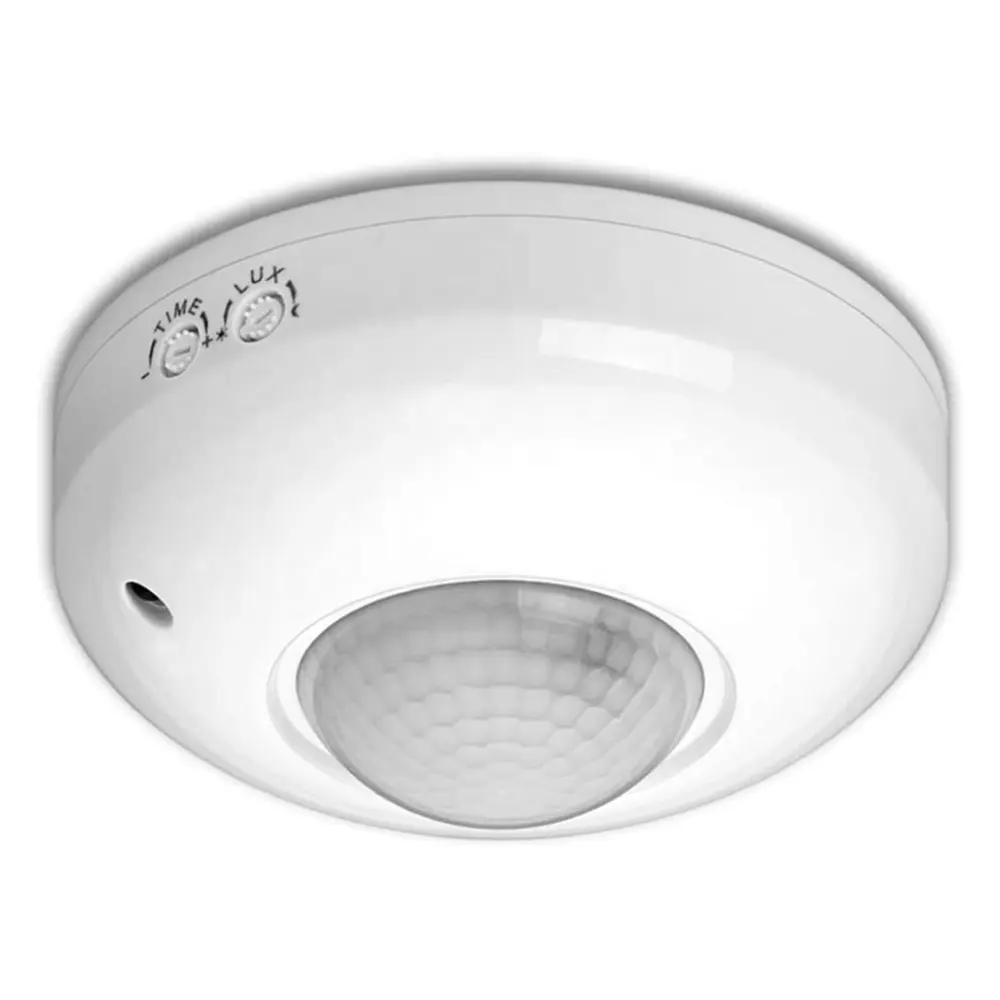 Sensor de movimiento infrarrojo de montaje en techo PIR de 360 grados interruptor de encendido/apagado automático para luz