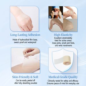 Hydrocolloid Bandage Roll Medical Grade Cut-to-Size <strong>Blister</strong> Tape for Running &amp; Hiking Waterproof <strong>Skin</strong> Protection Fast Healing - Product Image 5