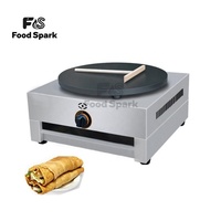 Machine professionnelle automatique pour faire des crêpes chinoises, électrique/gaz, pour la fabrication de crêpes et de pancakes