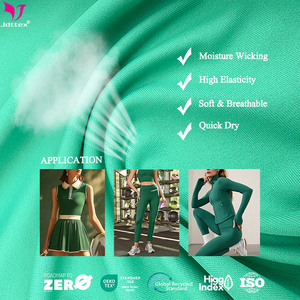 Tela de Poliéster Suave y Transpirable de Secado Rápido con Elasticidad en 4 Direcciones Jdttex para Sujetadores y Leggings Deportivos - Product Image 2
