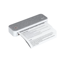 Papel Térmico Plegable Fácil de Imprimir, Tamaño A4 (8.16 x 11 Pulgadas), Libre de BPA, con Línea de Corte para Impresión