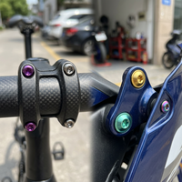 Vis à tête cylindrique en alliage de titane Gr5 TC4, anodisée couleur, à six pans étoilés, pour moto et vélo, fournie par l'usine BOJISHENG