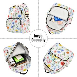 Custom Logo Quilted <b>Backpack</b> for <b>Women</b> <b>Travel</b> Shopping Bag with Multiple Pockets - Product Image 5