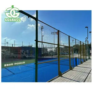Panoramic Padel Tennis Court Factory Price Artificial Grass For Paddle Court Synthetic Turf