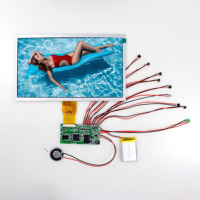Carte de commande de rétroprojection RTD2660 VGA/LCD avec câble et télécommande, compatible avec les applications d'IA/apprentissage automatique