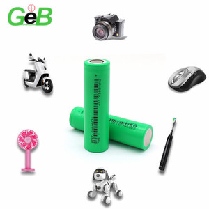 แบตเตอรี่ลิเธียมไอออน GEB ยี่ห้อ 18650 ความจุ 2500mAh 30A <span class=keywords><strong>12C</strong></span> 3.7V สำหรับเครื่องมือไฟฟ้า กำลังไฟ 10C ความจุ 2500mAh แบตเตอรี่แบบชาร์จได้จากโรงงาน 18650 <span class=keywords><strong>12C</strong></span> - Product Image 2