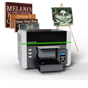 Impresora UV de Cama Plana XP600 con Cabezal de Impresión de Inyección de Tinta, Impresión Automática Multicolor, Nueva Máquina Digital Portátil Mini A3 para Impresión de Etiquetas - Product Image 3
