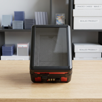 Boîte de rangement pour cartes de qualité supérieure, écologique, isolée, durable, portable, légère, classique et luxueuse