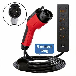 Adaptateur V2L NACS AC 10A/16A 125V <span class=keywords><strong>Chargeur</strong></span> <span class=keywords><strong>de</strong></span> décharge <span class=keywords><strong>de</strong></span> voiture électrique Adaptateur <span class=keywords><strong>de</strong></span> <span class=keywords><strong>chargeur</strong></span> NACS <span class=keywords><strong>pour</strong></span> voitures électriques standard américaines - Product Image 2