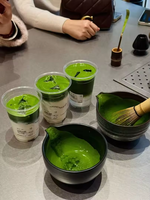 Poudre de thé vert Matcha de qualité cérémoniale biologique premium, certifiée UE, en vrac, en pot personnalisé, pour boisson saine, de l'Uji japonaise