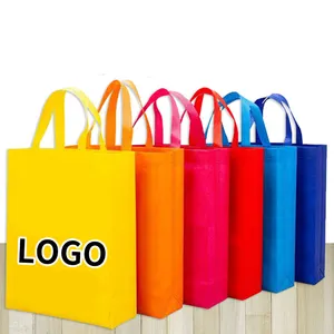 O fabricante eco friendly personalizado logotipo laminação pp não tecido panos sacos não tecido saco de compras