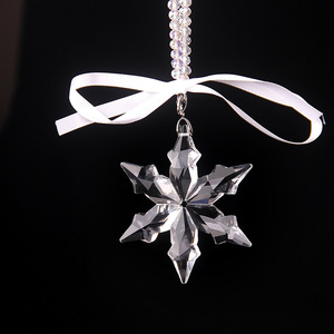 Pujiang Sang Trọng Trong Suốt Sao Treo Đồ Trang Trí Tuyệt Vời Thủy Tinh Pha Lê Bông Tuyết Cho Giáng Sinh Trang Trí - Product Image 4