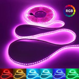 ไฟ LED แบบเส้น Ultra Bright 5050 SMD RGB 24V ตัดได้ งอได้ สำหรับตกแต่งตู้ DIY ห้องเกมมิ่ง สร้างบรรยากาศ - Product Image 3