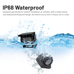 10.36 inch HD Quad màn hình 4Ch <span class=keywords><strong>Car</strong></span> DVR Kit với tầm nhìn ban đêm phía sau xem máy ảnh và BSD - Product Image 5