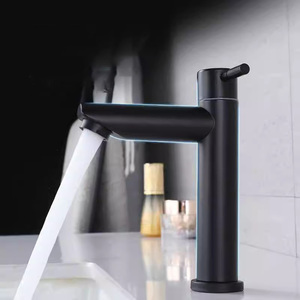 Thiết kế hiện đại duy nhất-xử lý thép không gỉ chậu rửa vòi nước lỗ duy nhất lạnh phòng tắm chậu vòi nước - Product Image 2