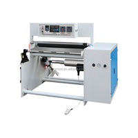 Machine de rembobinage de film alimentaire pour découpeuse de rouleaux de papier Prix à vendre