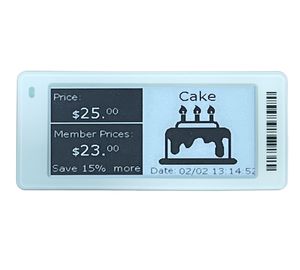 Walkin refroidisseur esl étiquette d'étagère électronique ESL congélateur à basse température 2.9 pouces Epaper étiquettes de prix numériques étiquettes de prix numériques intelligentes - Product Image 1