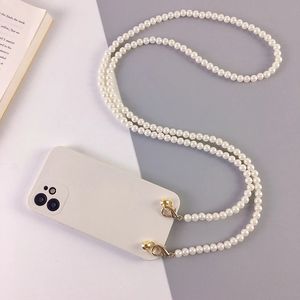 <span class=keywords><strong>Collier</strong></span> de téléphone à bandoulière <span class=keywords><strong>en</strong></span> perles blanches faites à la main, 118 cm, chaîne de téléphone <span class=keywords><strong>portable</strong></span> perlée, accessoire unique <span class=keywords><strong>pour</strong></span> étui de téléphone <span class=keywords><strong>en</strong></span> perles - Product Image 4