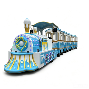 <span class=keywords><strong>Tren</strong></span> Turístico Eléctrico Sin Rieles Multiestilo en Oferta, Apto para Niños y Adultos, Máquinas de Juego, Máquinas de Arcade - Product Image 3