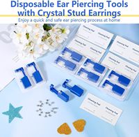 Acier inoxydable Labret Anneau Prong Set Zircon Oreille Cartilage Tragus Helix Piercing Boucle D'oreille Lèvres Piercing Bijoux Interne De Mode